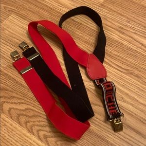 Vintage Jordache suspenders